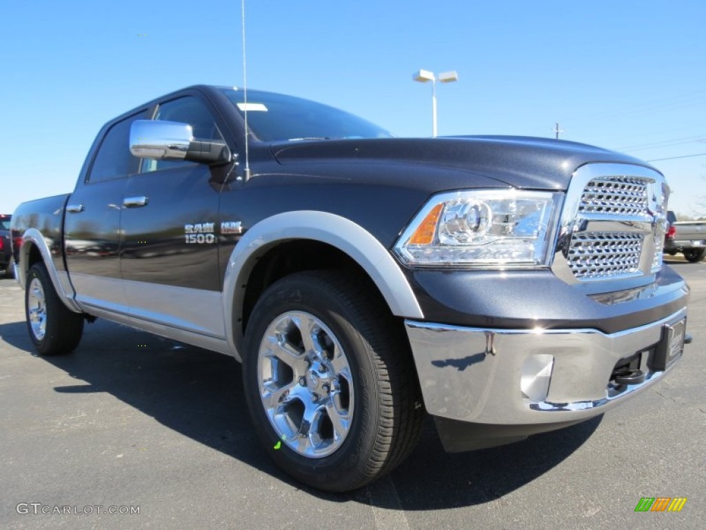 Maximum Steel Metallic 2013 Ram 1500 Laramie Crew Cab 4x4 Exterior Photo #78608409