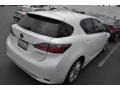 2012 Starfire White Pearl Lexus CT 200h Hybrid Premium  photo #3