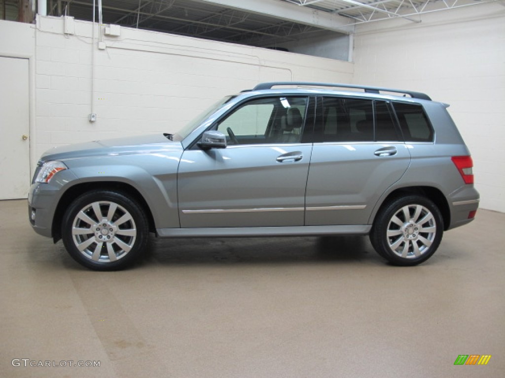 Palladium Silver Metallic 2011 Mercedes-Benz GLK 350 4Matic Exterior Photo #78609477