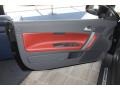 Cranberry/Off Black 2013 Volvo C70 T5 Door Panel