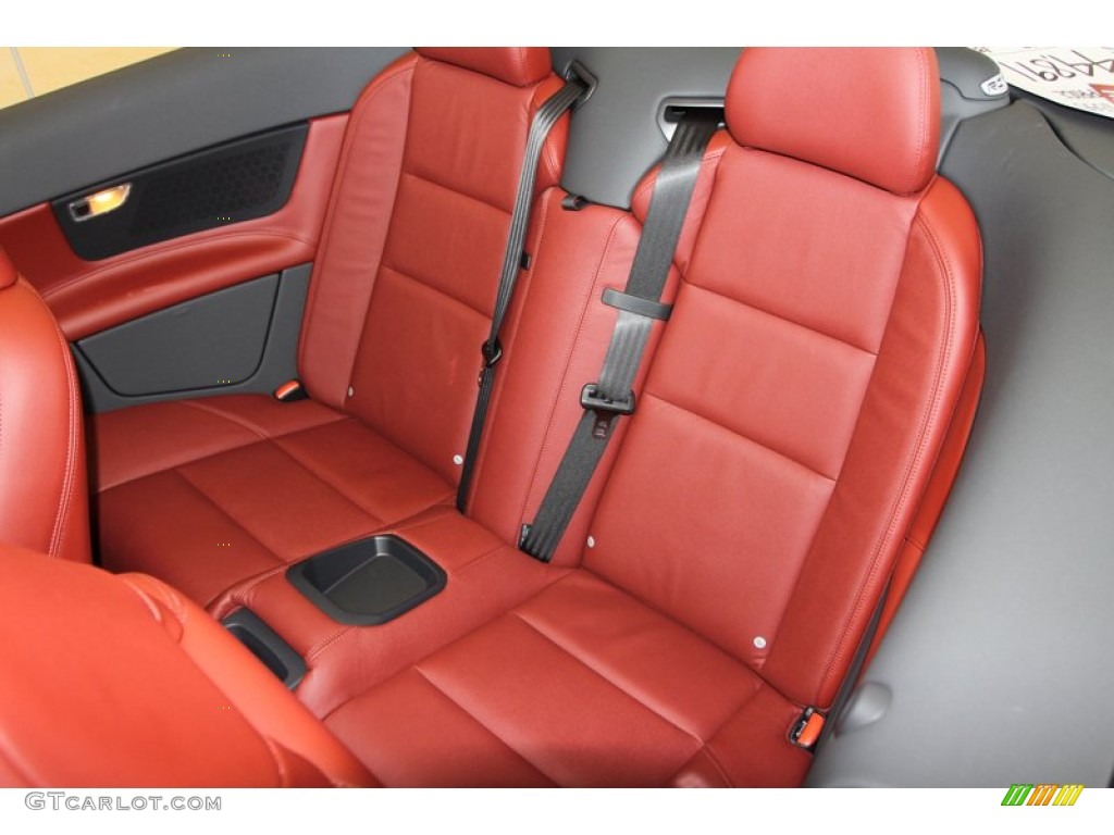 Cranberry/Off Black Interior 2013 Volvo C70 T5 Photo #78609615