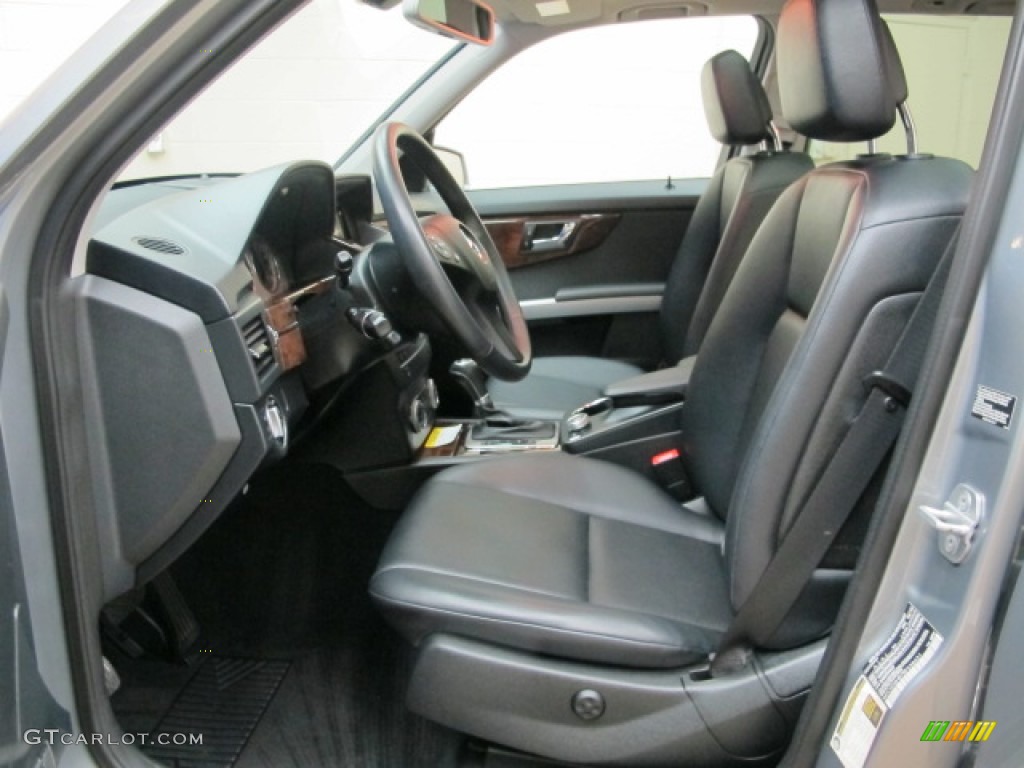 Black Interior 2011 Mercedes-Benz GLK 350 4Matic Photo #78609662