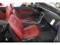 2013 Volvo C70 Cranberry/Off Black Interior Front Seat Photo
