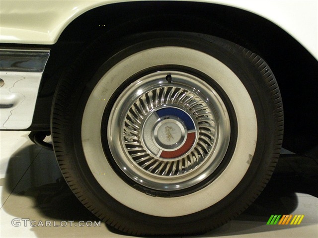 1960 Thunderbird Convertible - White / Black/White photo #12
