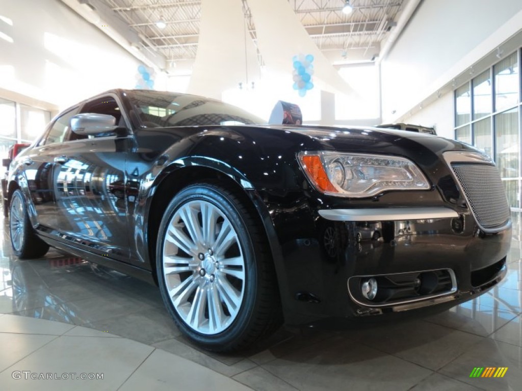Gloss Black 2013 Chrysler 300 C John Varvatos Luxury Edition Exterior Photo #78611223