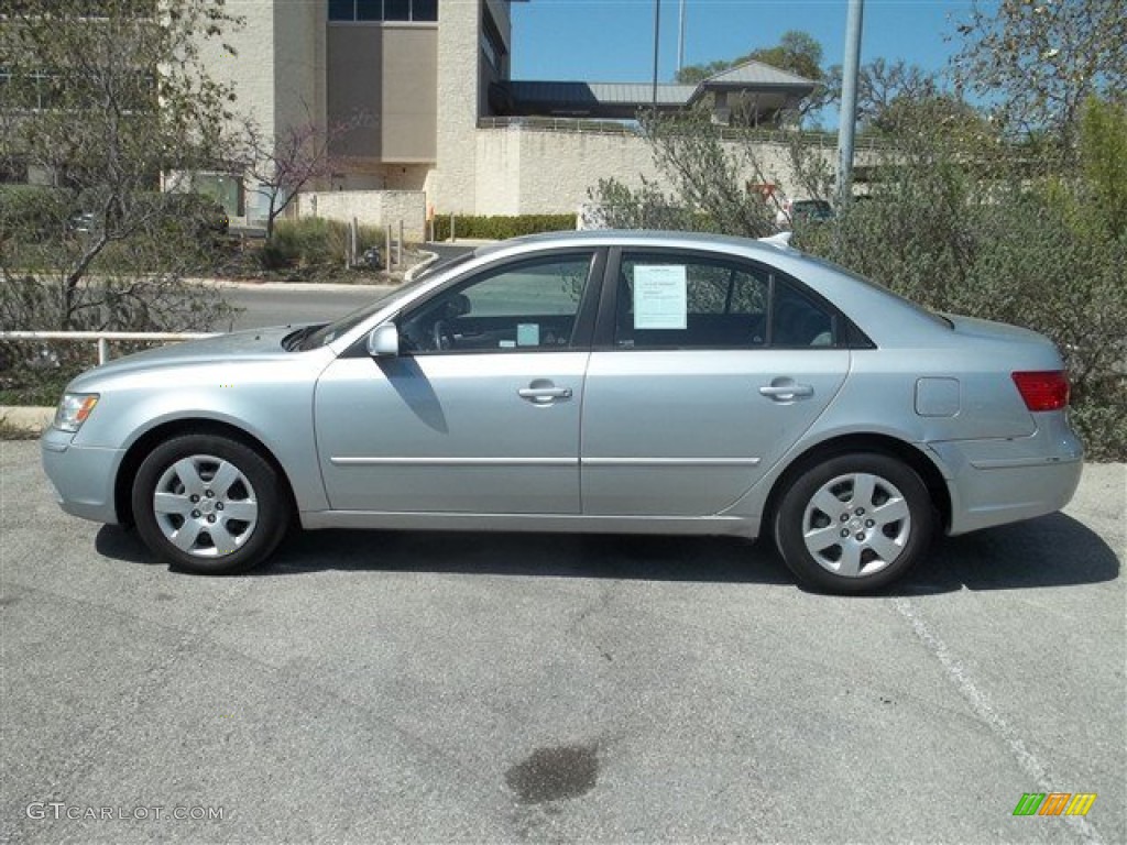 Radiant Silver 2010 Hyundai Sonata GLS Exterior Photo #78611796