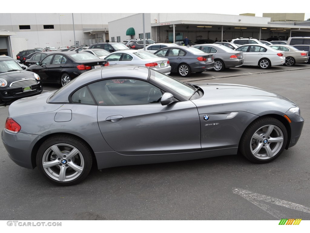 2011 Z4 sDrive30i Roadster - Space Gray Metallic / Black photo #1