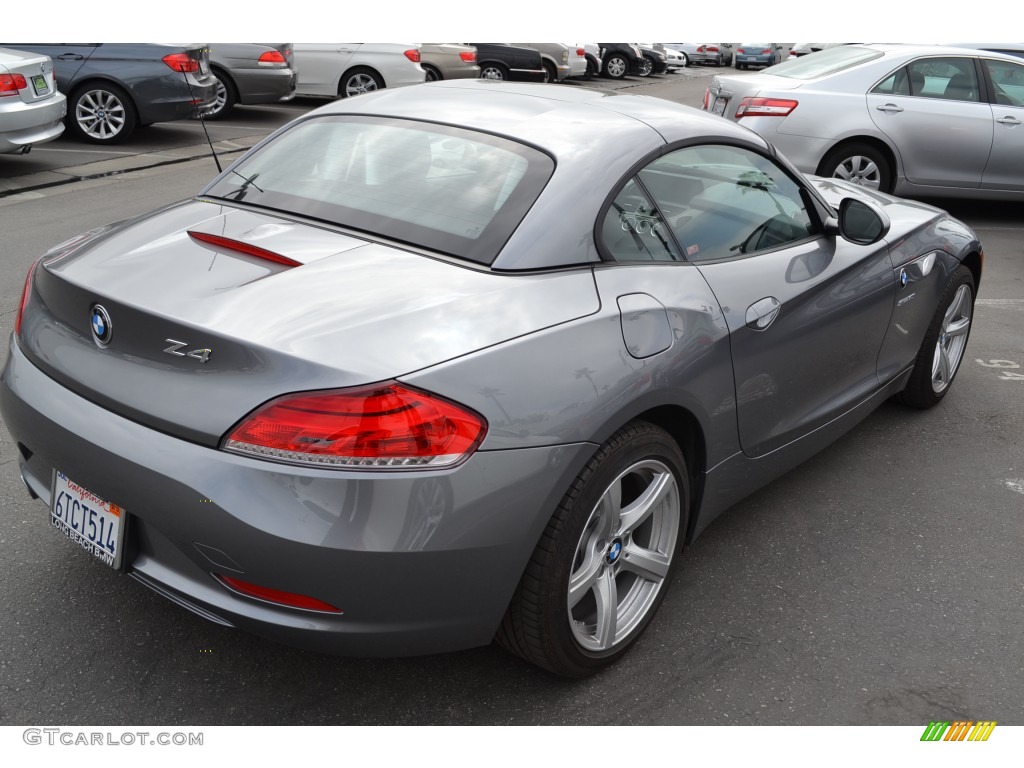 2011 Z4 sDrive30i Roadster - Space Gray Metallic / Black photo #3