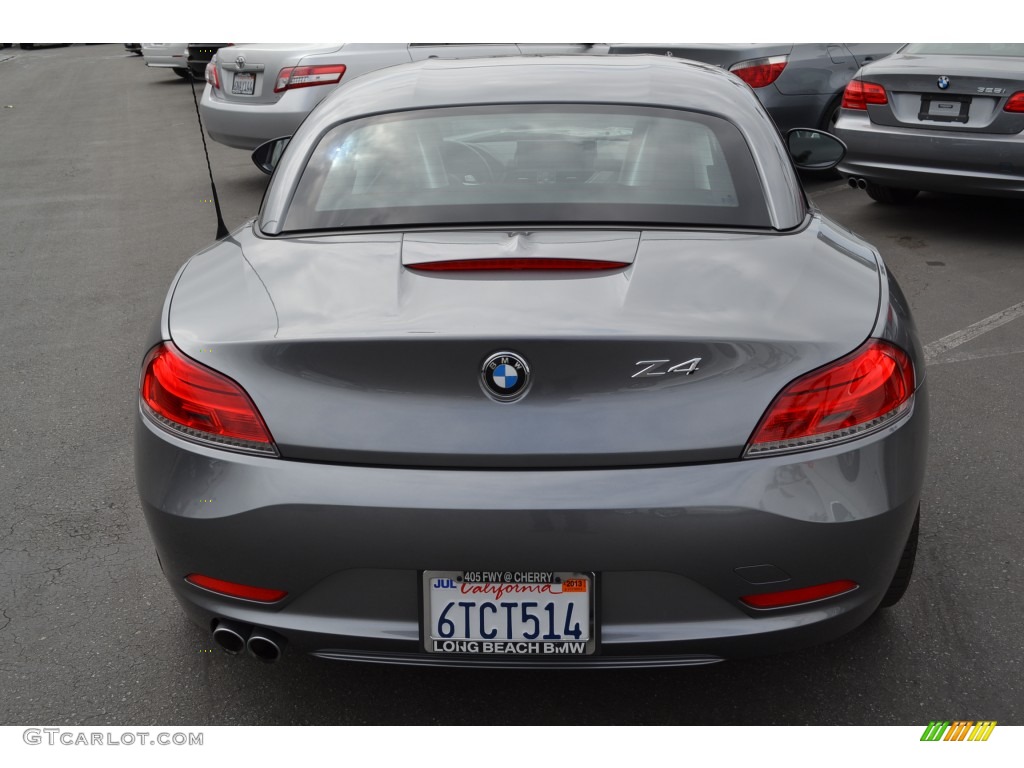 2011 Z4 sDrive30i Roadster - Space Gray Metallic / Black photo #4