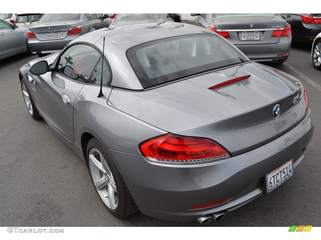 2011 Z4 sDrive30i Roadster - Space Gray Metallic / Black photo #8