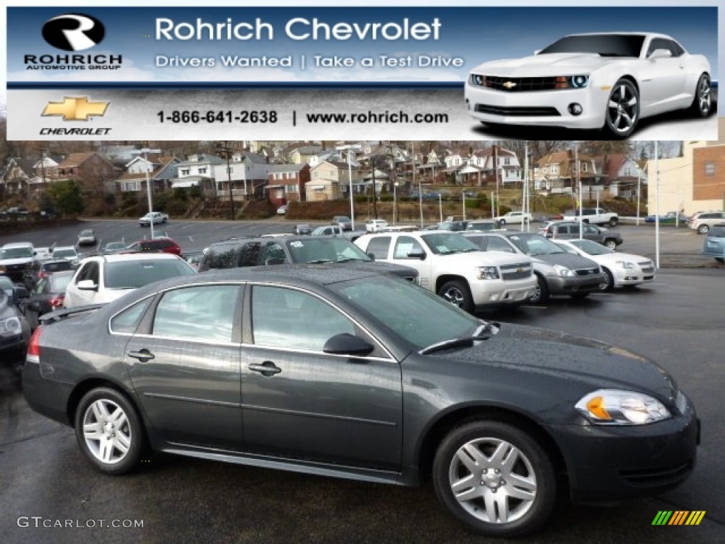 2012 Impala LT - Ashen Gray Metallic / Gray photo #1