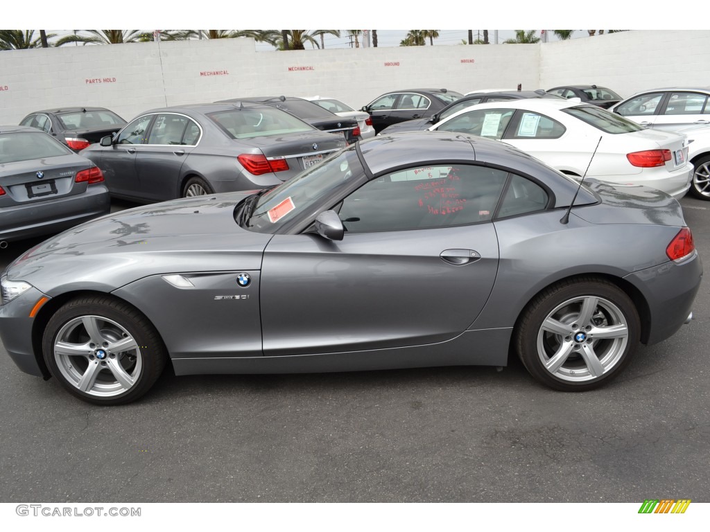 2011 Z4 sDrive30i Roadster - Space Gray Metallic / Black photo #9