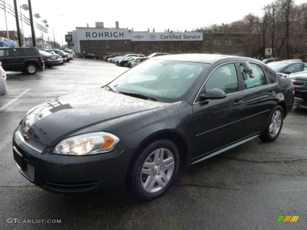 2012 Impala LT - Ashen Gray Metallic / Gray photo #3