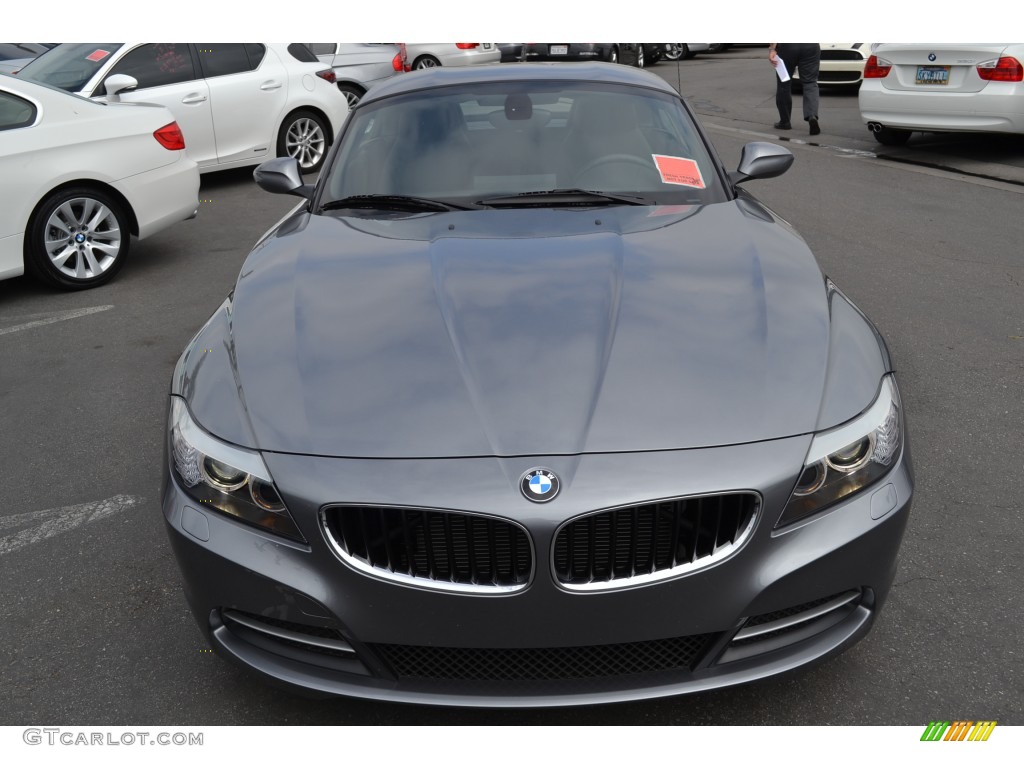 2011 Z4 sDrive30i Roadster - Space Gray Metallic / Black photo #11
