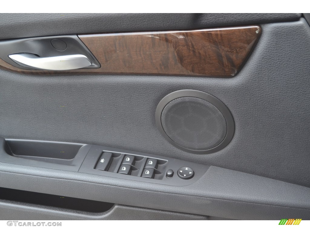 2011 BMW Z4 sDrive30i Roadster Black Door Panel Photo #78613497