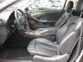 Black 2009 Mercedes-Benz CLK 350 Coupe Interior Color