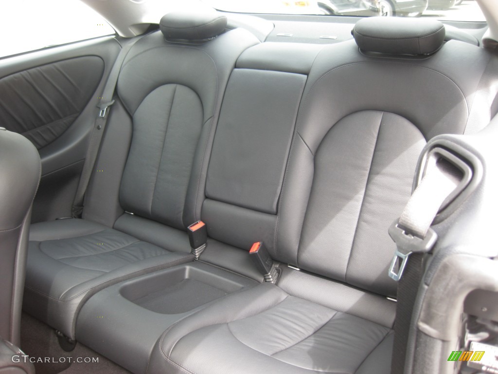 2009 Mercedes-Benz CLK 350 Coupe Rear Seat Photo #78613857