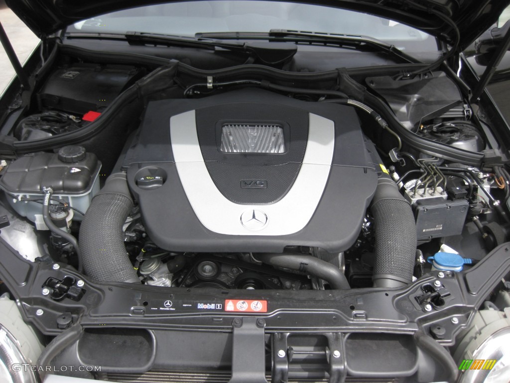 2009 Mercedes-Benz CLK 350 Coupe 3.5 Liter DOHC 24-Valve VVT V6 Engine Photo #78614022