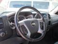 Ebony 2008 Chevrolet Silverado 1500 Z71 Extended Cab 4x4 Steering Wheel