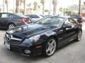 2009 Capri Blue Metallic Mercedes-Benz SL 550 Roadster  photo #5