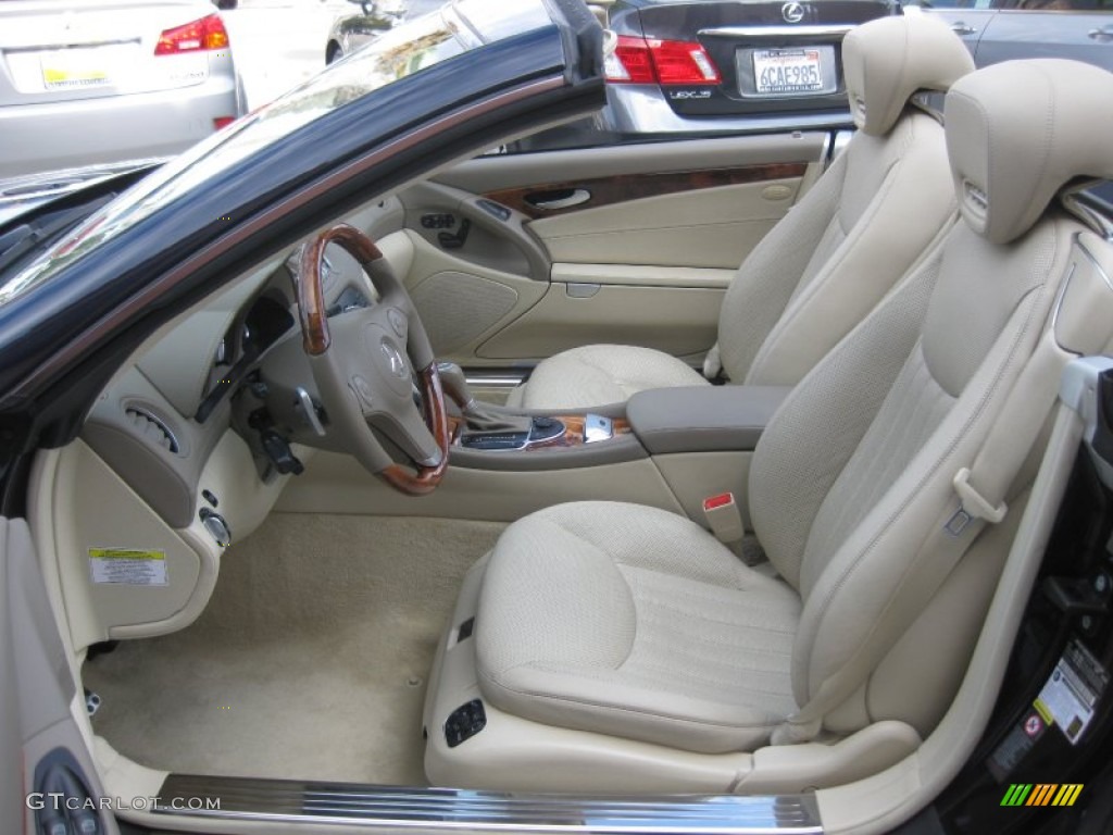 2009 Mercedes-Benz SL 550 Roadster Front Seat Photo #78614619
