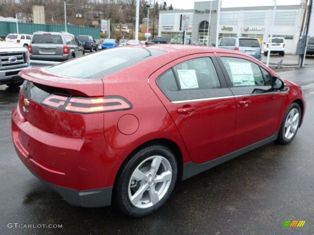 2013 Volt  - Crystal Red Tintcoat / Jet Black/Dark Accents photo #3