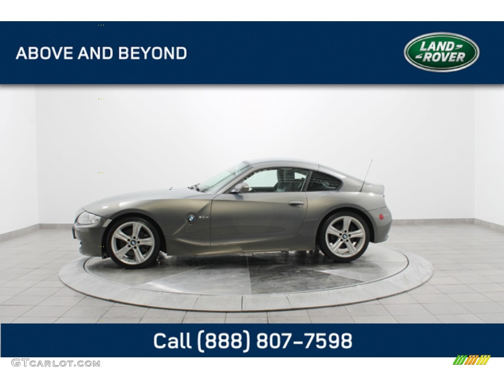 2007 Z4 3.0si Coupe - Silver Grey Metallic / Black photo #2