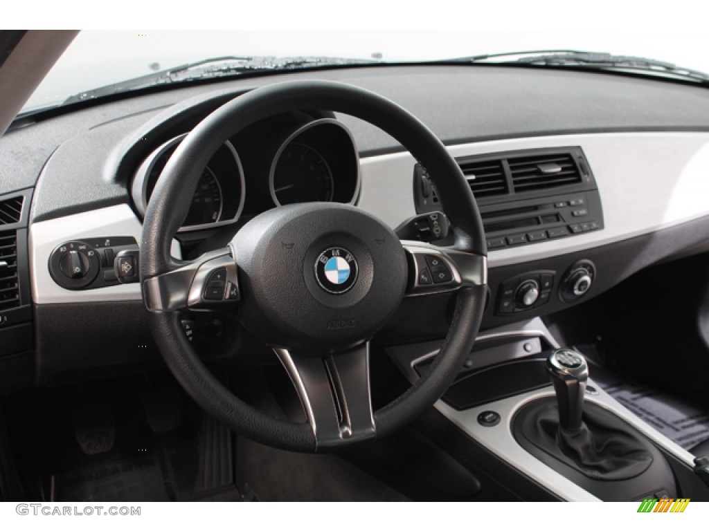 2007 Z4 3.0si Coupe - Silver Grey Metallic / Black photo #7