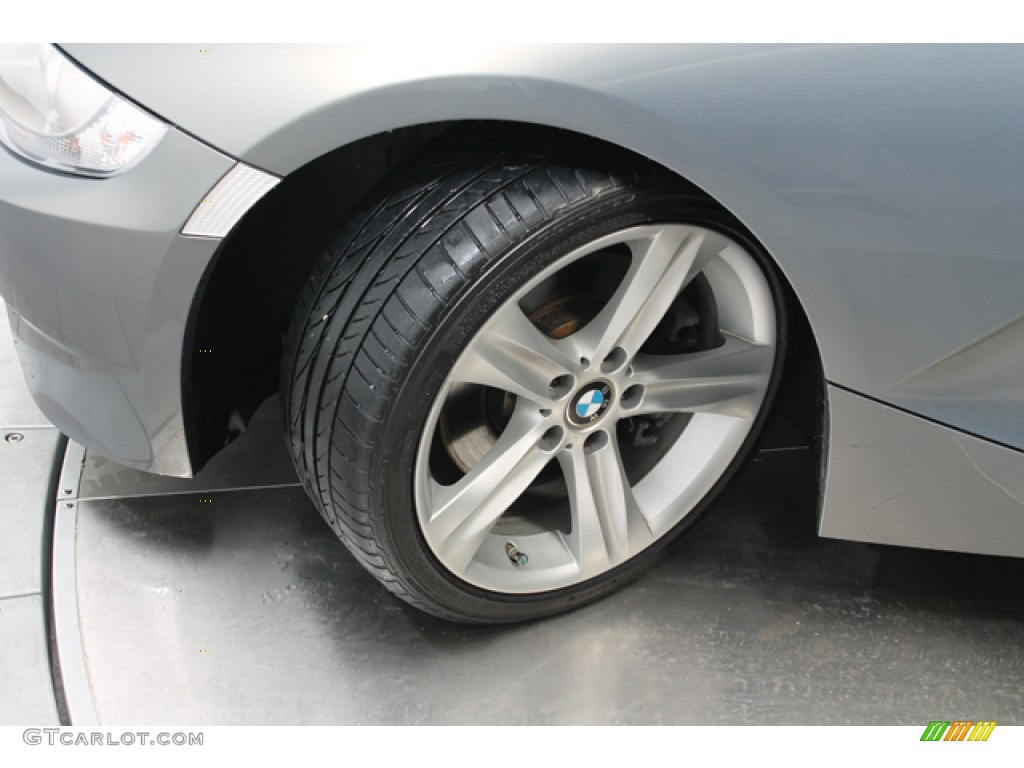 2007 Z4 3.0si Coupe - Silver Grey Metallic / Black photo #22