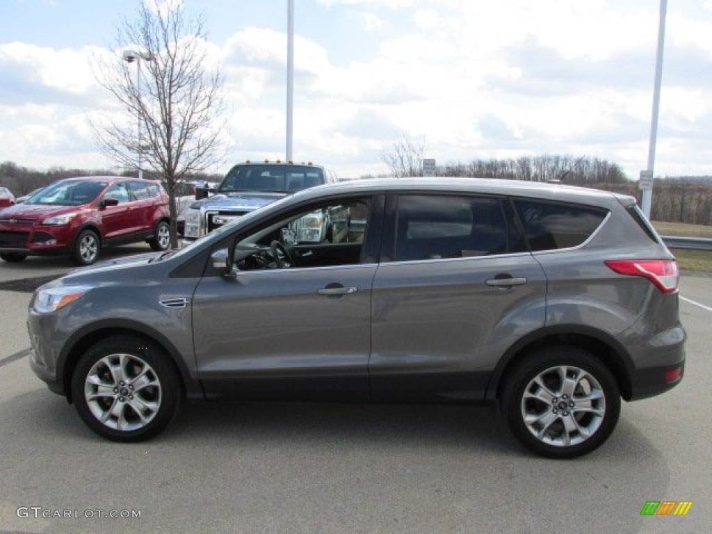 2013 Escape SEL 2.0L EcoBoost 4WD - Sterling Gray Metallic / Charcoal Black photo #7