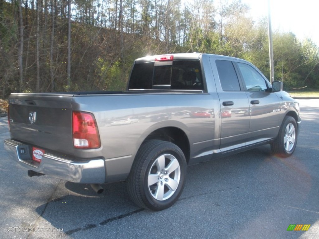 2009 Ram 1500 SLT Quad Cab - Mineral Gray Metallic / Dark Slate/Medium Graystone photo #9