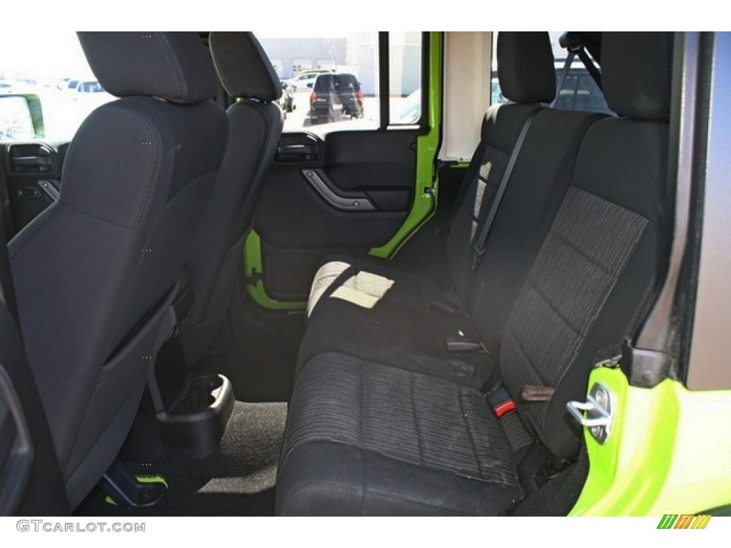 2012 Wrangler Unlimited Sport S 4x4 - Gecko Green / Black photo #6