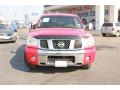 2006 Red Alert Nissan Titan LE Crew Cab  photo #4