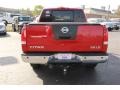 2006 Red Alert Nissan Titan LE Crew Cab  photo #6