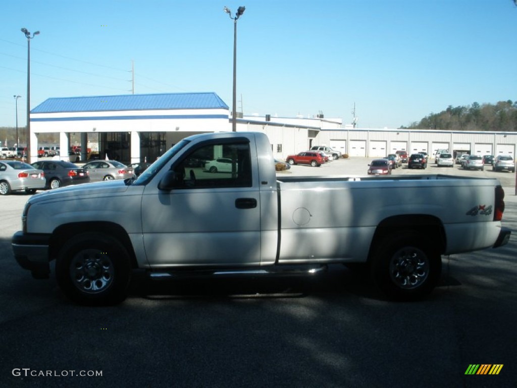 2005 Silverado 1500 Regular Cab 4x4 - Summit White / Dark Charcoal photo #12