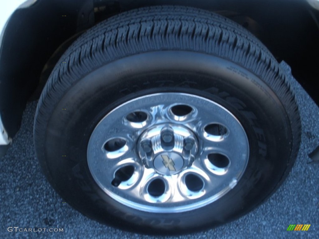 2005 Silverado 1500 Regular Cab 4x4 - Summit White / Dark Charcoal photo #15