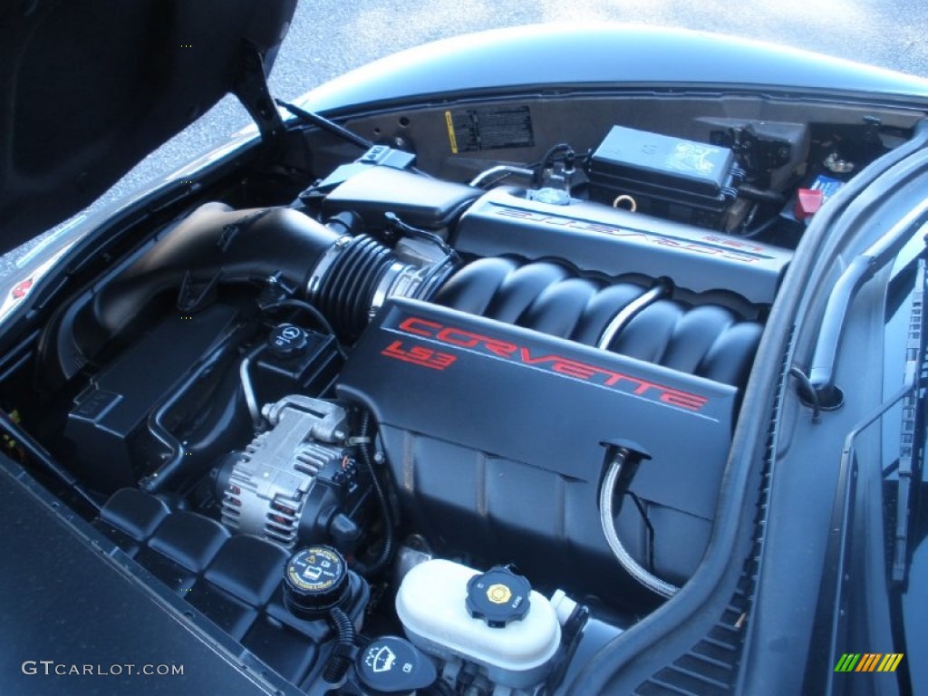 2009 Chevrolet Corvette Coupe 6.2 Liter OHV 16-Valve LS3 V8 Engine Photo #78618117