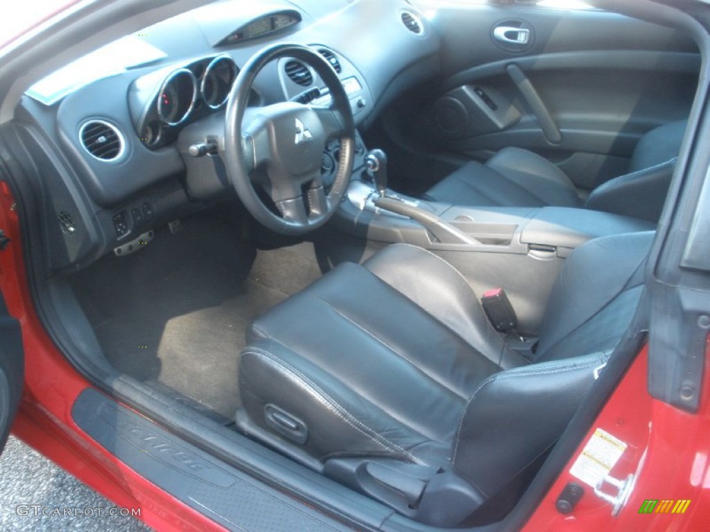 Dark Charcoal Interior 2007 Mitsubishi Eclipse GT Coupe Photo #78618150