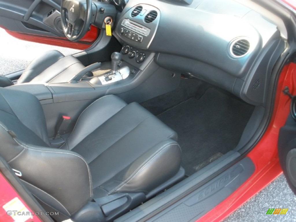 2007 Mitsubishi Eclipse GT Coupe Dark Charcoal Dashboard Photo #78618195