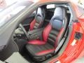 Ebony/Red Front Seat Photo for 2008 Chevrolet Corvette #78618891