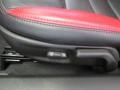 2008 Chevrolet Corvette Ebony/Red Interior Front Seat Photo
