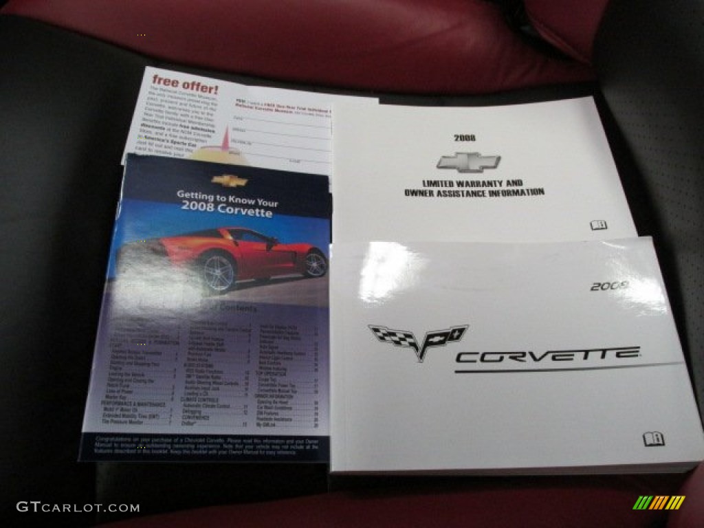 2008 Chevrolet Corvette Z06 Books/Manuals Photo #78619152