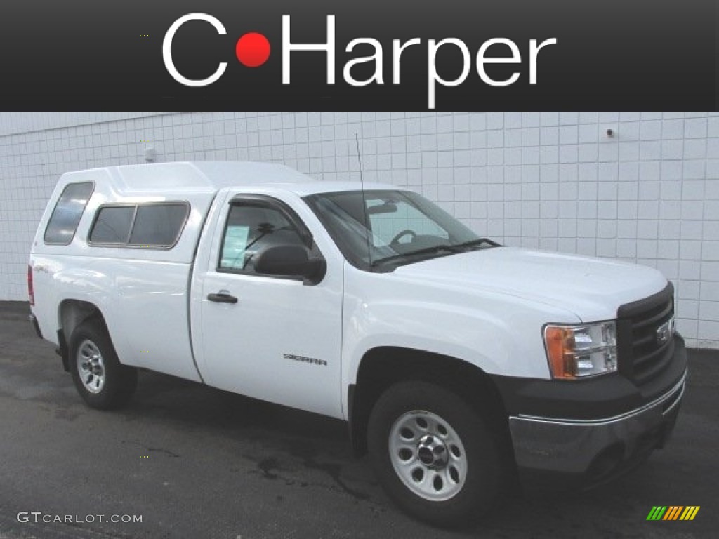 Summit White GMC Sierra 1500