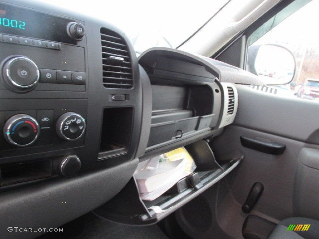 2010 Sierra 1500 Regular Cab 4x4 - Summit White / Dark Titanium photo #15