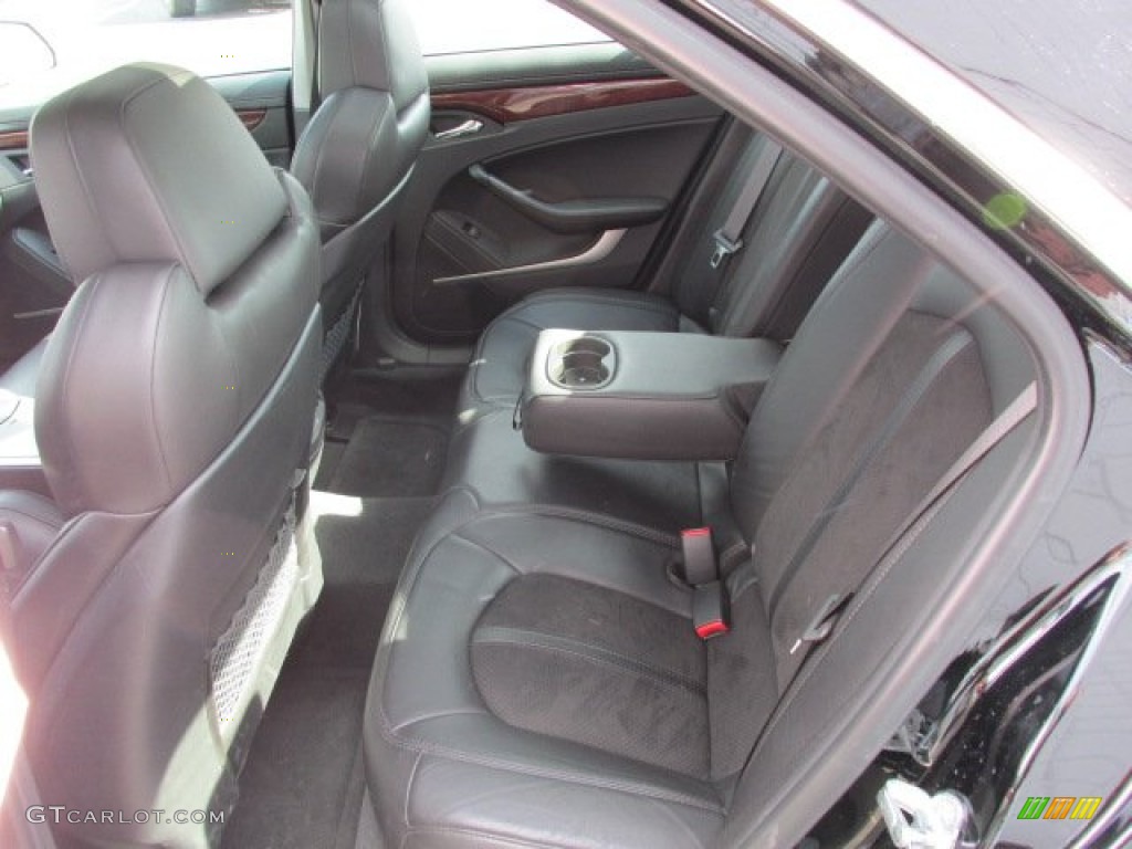 Ebony Interior 2011 Cadillac CTS 4 3.6 AWD Sedan Photo #78620165