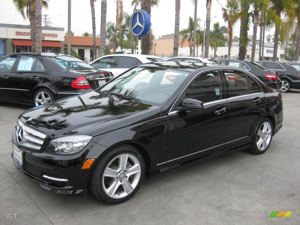 Black 2011 Mercedes-Benz C 300 Sport Exterior Photo #78620255