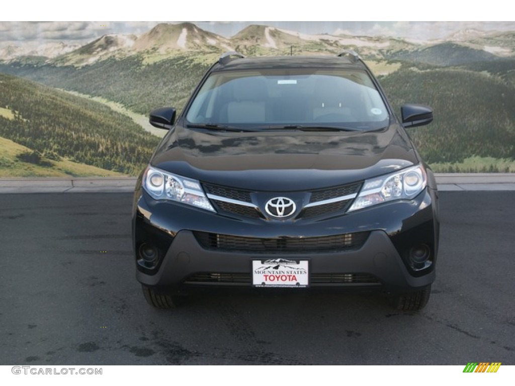 2013 RAV4 LE AWD - Black / Ash photo #3