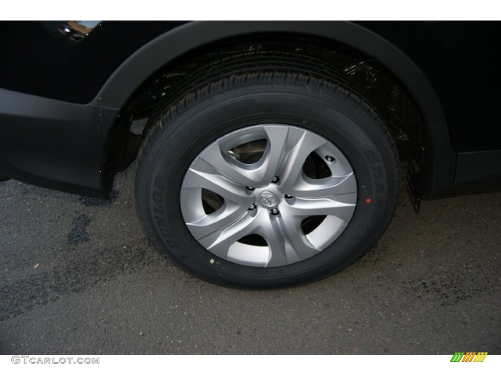 2013 RAV4 LE AWD - Black / Ash photo #9