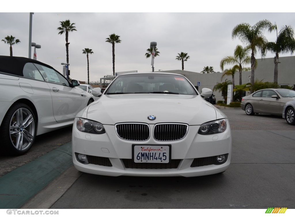 2010 3 Series 335i Convertible - Alpine White / Cream Beige photo #3