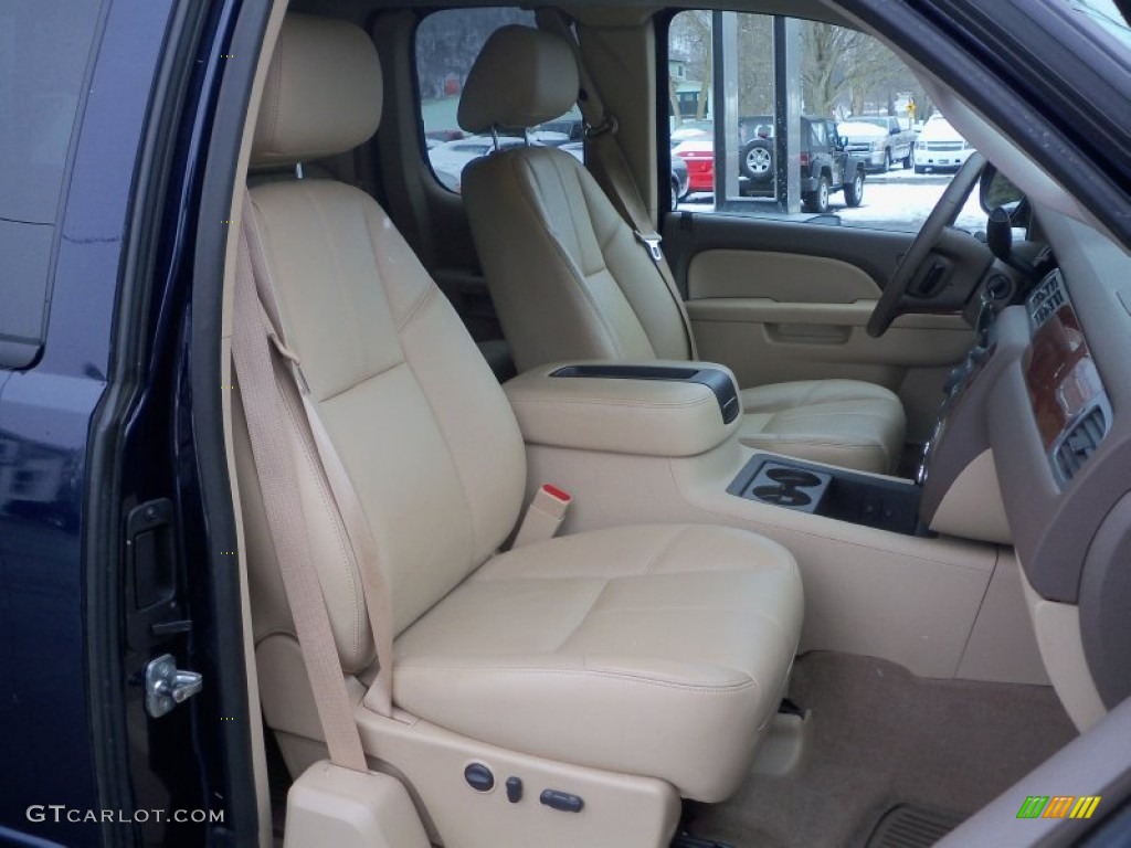 2010 Silverado 1500 LTZ Extended Cab 4x4 - Imperial Blue Metallic / Dark Cashmere/Light Cashmere photo #18